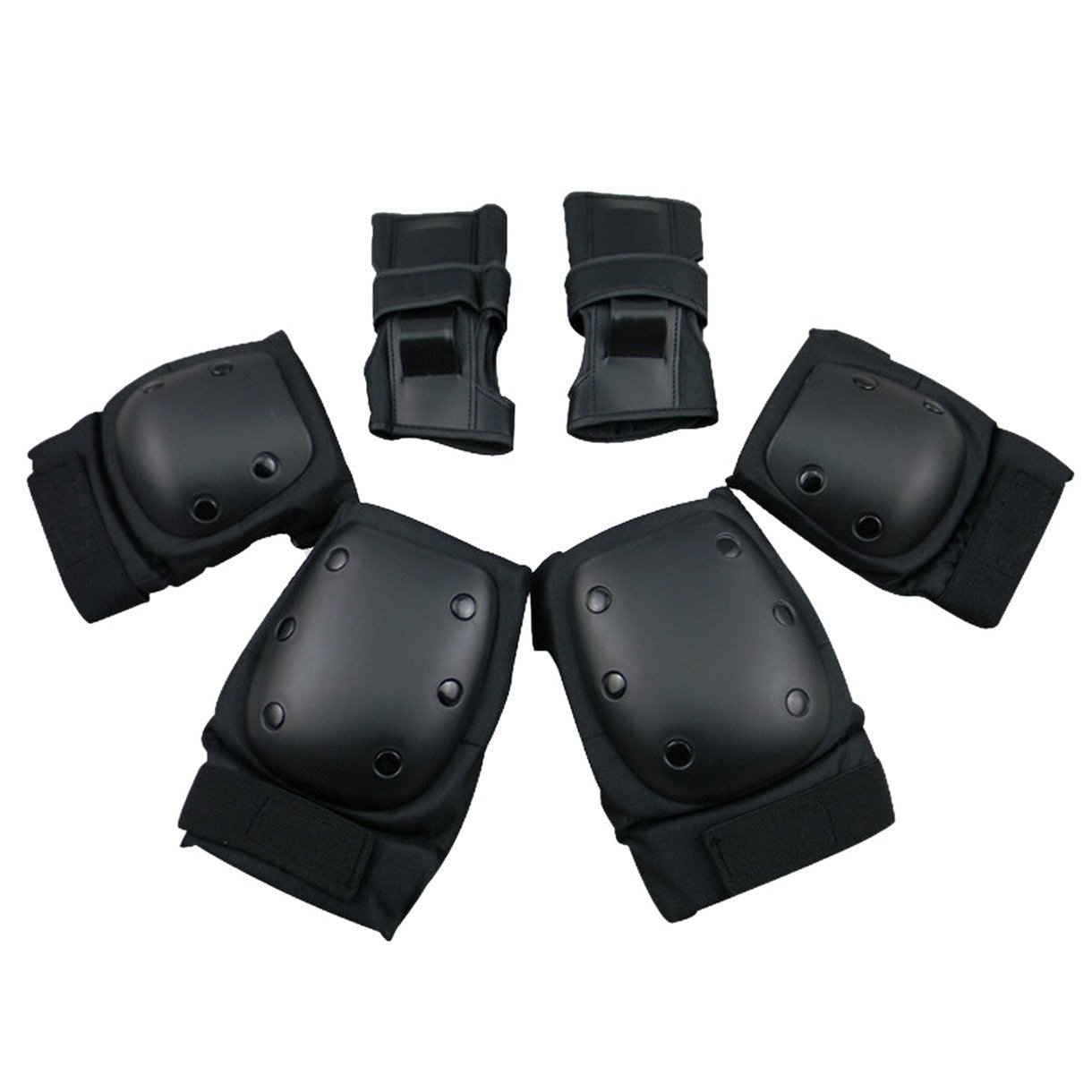 6 in 1 Sport Knee Elbow Wrist Protective Pads