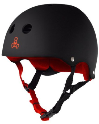  Black Rubber/Red Helmet 